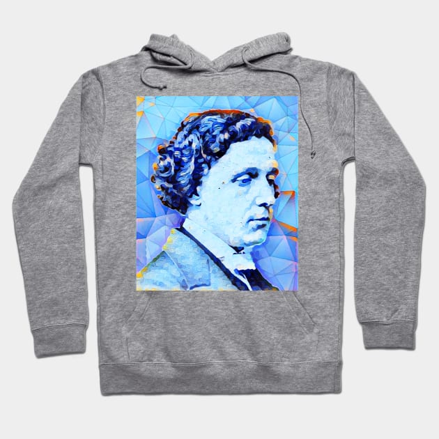 Lewis Carroll Portrait | Lewis Carroll Artwork | Lewis Carroll Painting 10 Hoodie by JustLit